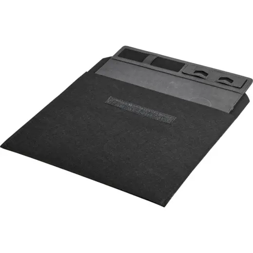 Alex Varga Aramis Wireless Charger Desk Organiser Pouch Open